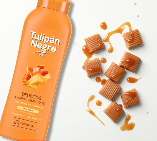 Gel Douche Caramel Cream Toffee Tulipán Negro 650ml