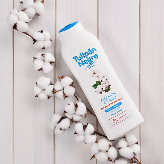 Gel Douche Coton & Talc Tulipán Negro 650ml