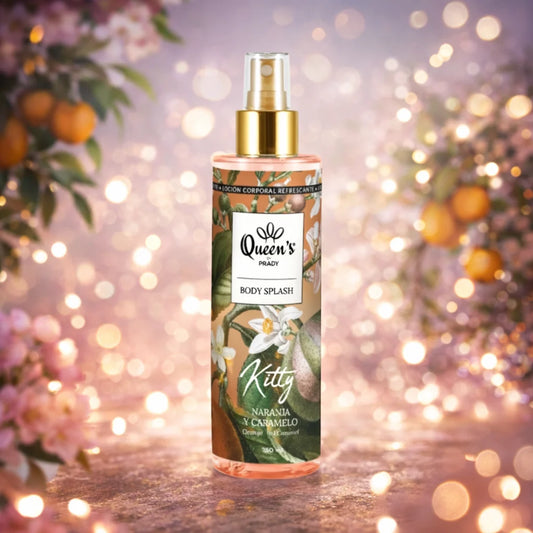 Brume Kitty Naranja y Caramelo Queen's by Prady 250ml