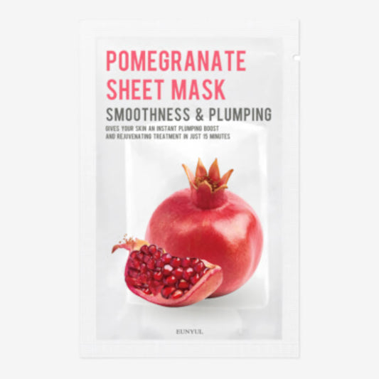 Masque Tissu Visage Grenade Smoothness & Plumping Eunyul 22ml