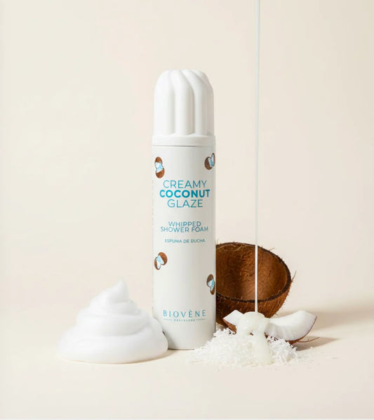 Mousse Douche Creamy Coconut Glaze Biovène Barcelona 250ml