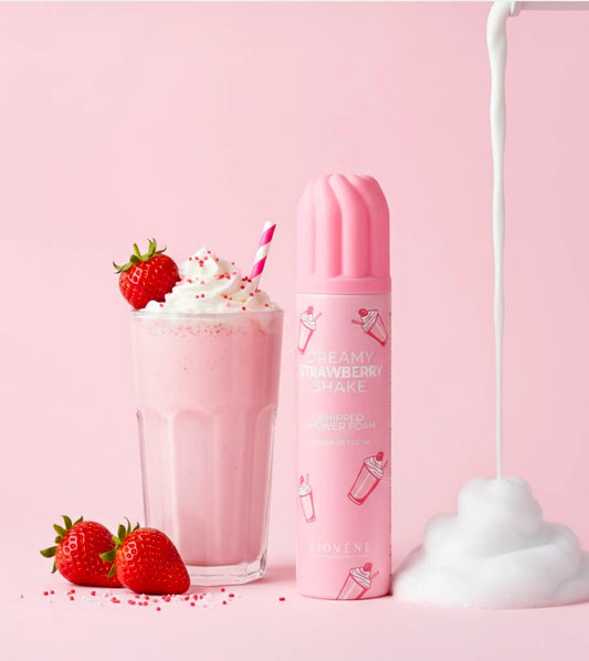 Mousse Douche Dreamy Strawberry Shake Biovène Barcelona 250ml