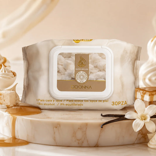 Lingettes Démaquillantes Dubai Gourmand D'Donna 30 lingettes